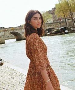 Arnhem Dresses Harley Mini Dress - Rust