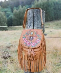 CELESTIAL GYPSY Bumble Bee Bag - Tan