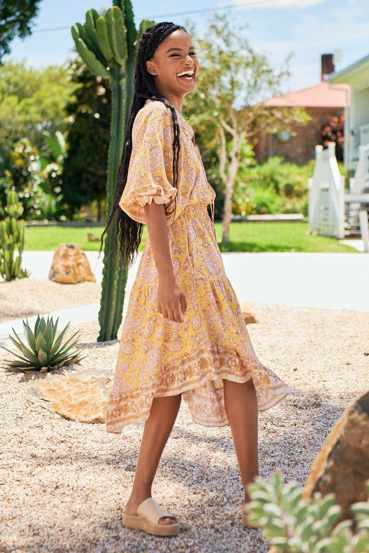 Jaase Dresses Jasmine Midi Dress - Elodie 4 Jaase Dresses Jasmine Midi Dress - Elodie