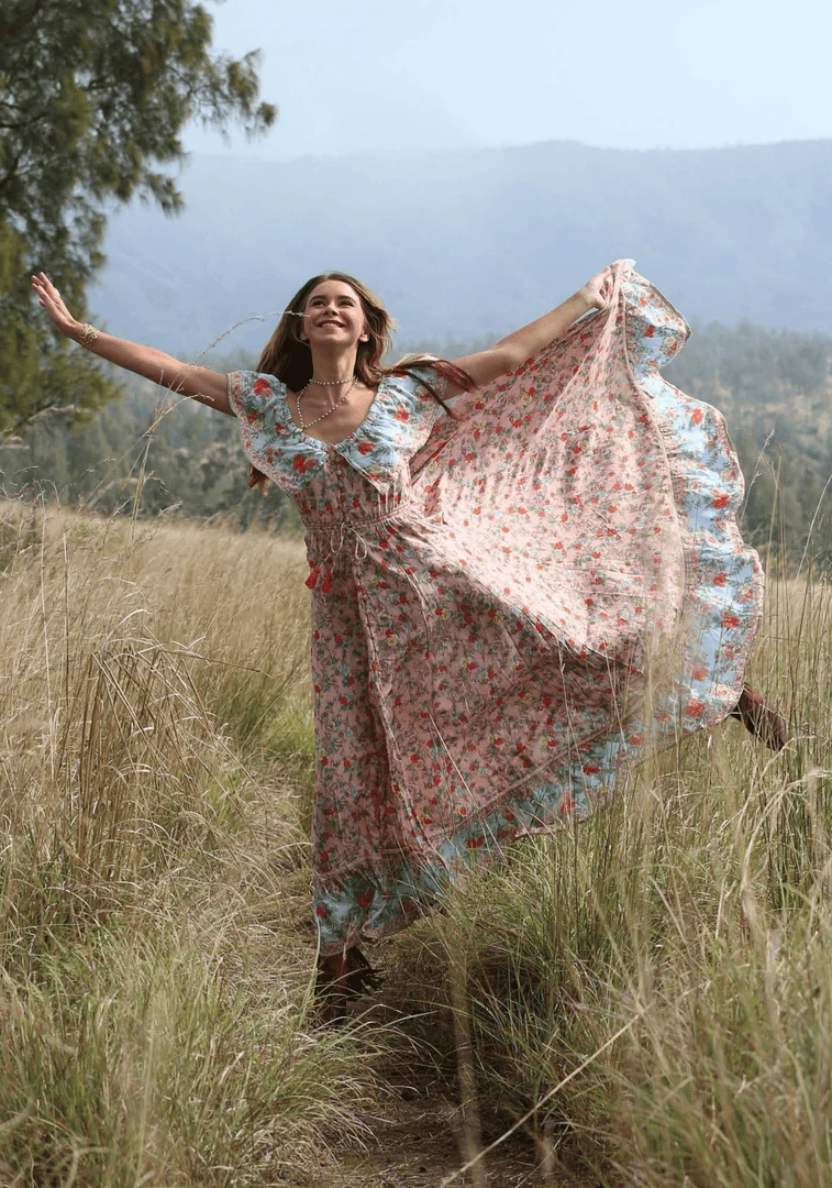 Tulle And Batiste Dresses Hosannah Maxi Dress - Lotus - Preorder 4 Tulle And Batiste Dresses Hosannah Maxi Dress - Lotus - Preorder