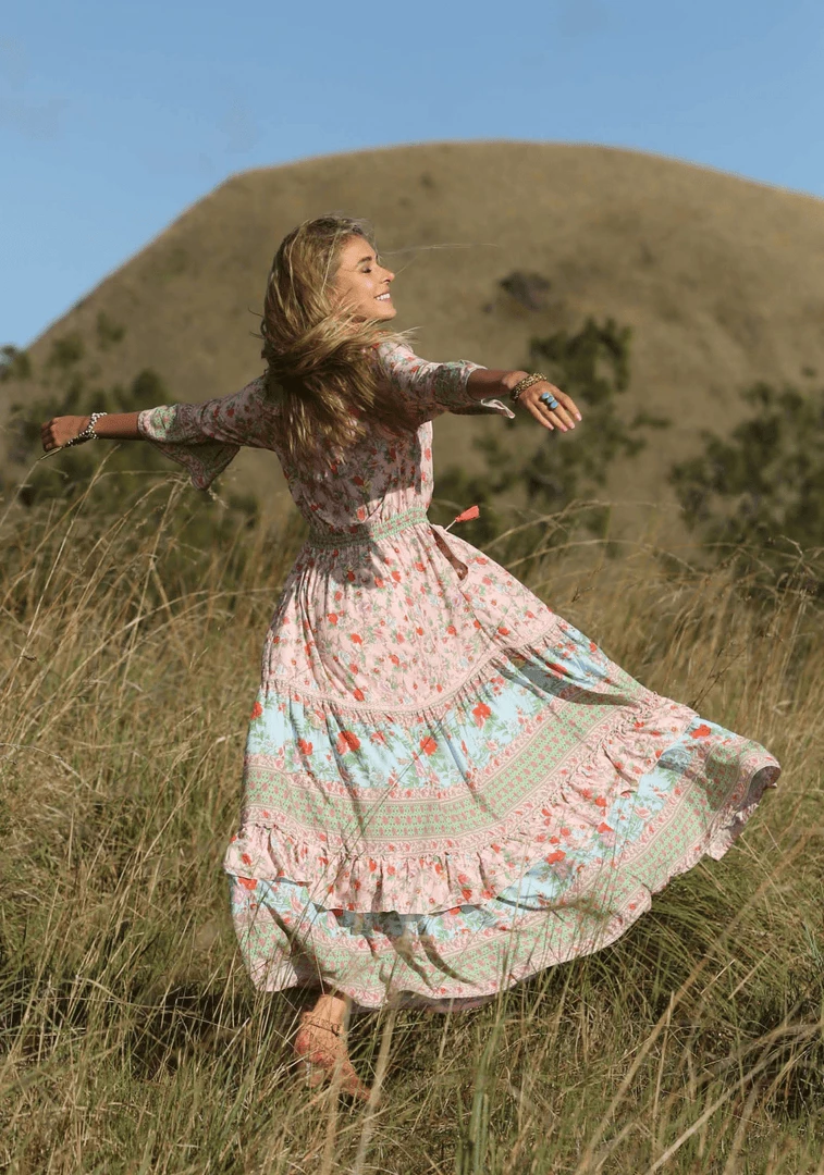 Tulle And Batiste Havillah Maxi Dress - Lotus - Preorder Dresses 2 Tulle And Batiste Havillah Maxi Dress - Lotus - Preorder Dresses