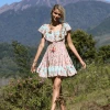 Tulle And Batiste Hosannah Mini Dress - Lotus - Preorder Dresses