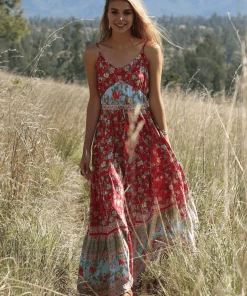 Tulle And Batiste Ravennah Maxi Dress - Rococco Red - Preorder 5 Tulle And Batiste Ravennah Maxi Dress - Rococco Red - Preorder