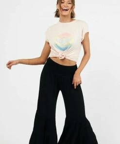 PAPER HEART Wild Side Tee - Blush