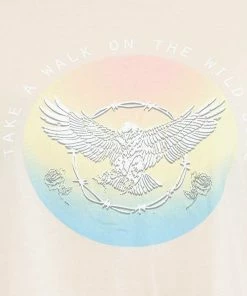 PAPER HEART Wild Side Tee - Blush