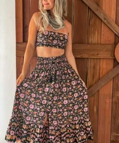 Wilde Bella Bottoms Samba Skirt - Midnight