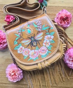 CELESTIAL GYPSY Bumble Bee Bag - Tan