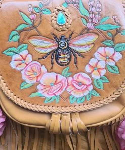 CELESTIAL GYPSY Bumble Bee Bag - Tan
