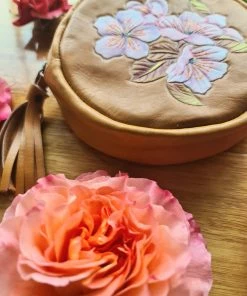CELESTIAL GYPSY Flower Dreams Round Purse Clutches And Wallets