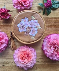 CELESTIAL GYPSY Flower Dreams Round Purse Clutches And Wallets