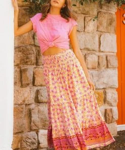 PAPER HEART Jasmine Skirt - Happy