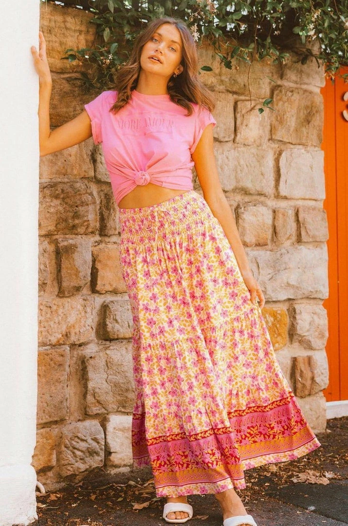 PAPER HEART Jasmine Skirt - Happy 1 PAPER HEART Jasmine Skirt - Happy