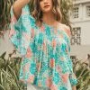 LABEL OF LOVE Tops Ariel Top - Mint Floral