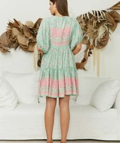 IRIS MAXI Euphoria Mini Dress - Mint 7 IRIS MAXI Euphoria Mini Dress - Mint