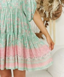 IRIS MAXI Euphoria Mini Dress - Mint 6 IRIS MAXI Euphoria Mini Dress - Mint