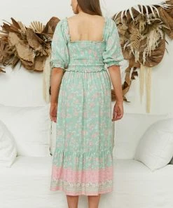 IRIS MAXI Dresses Euphoria Midi Dress - Mint 7 IRIS MAXI Dresses Euphoria Midi Dress - Mint