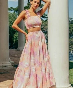 WHITE CLOSET Mina Skirt - Pastel