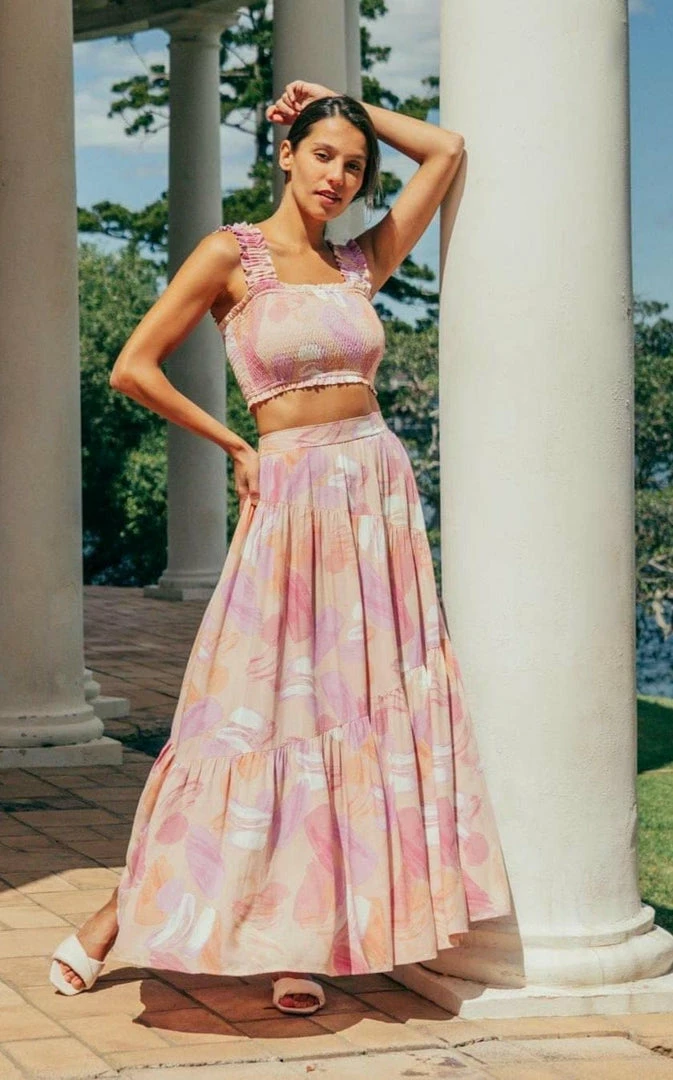 WHITE CLOSET Mina Skirt - Pastel 1 WHITE CLOSET Mina Skirt - Pastel