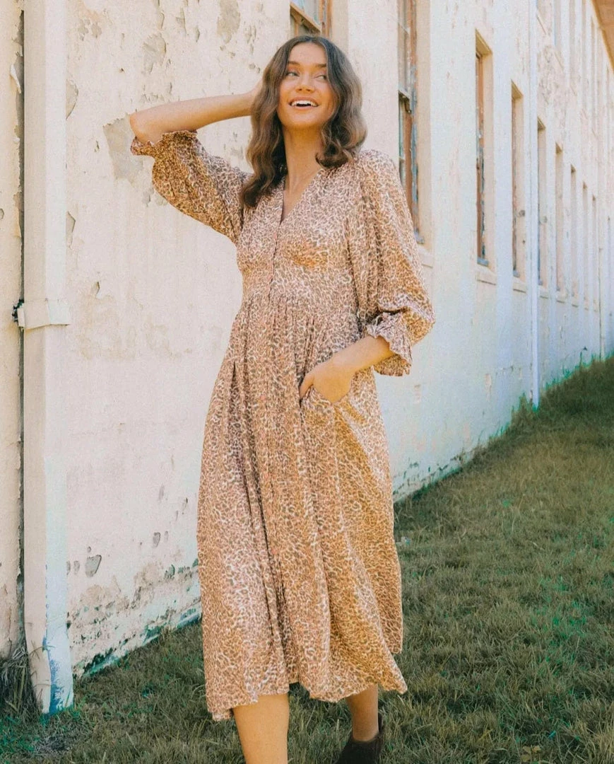 LABEL OF LOVE Pixie Maxi Dress - Leopard Dresses 4 LABEL OF LOVE Pixie Maxi Dress - Leopard Dresses