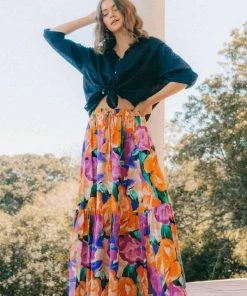 LABEL OF LOVE Maxi Skirts Bilou Maxi Skirt