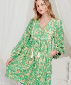 IRIS MAXI Dresses Jillian Mini Dress - Green