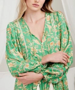 IRIS MAXI Dresses Jillian Mini Dress - Green