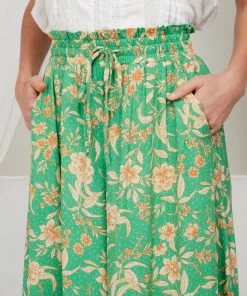 IRIS MAXI Jillian Culottes - Green Bottoms 8 IRIS MAXI Jillian Culottes - Green Bottoms