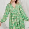 IRIS MAXI Dresses Jillian Mini Dress - Green