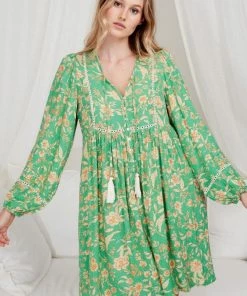 IRIS MAXI Dresses Jillian Mini Dress - Green