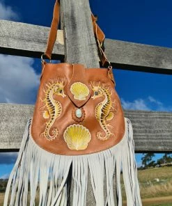 CELESTIAL GYPSY Seahorse Paradise Bag - Sea Shell 19 CELESTIAL GYPSY Seahorse Paradise Bag - Sea Shell