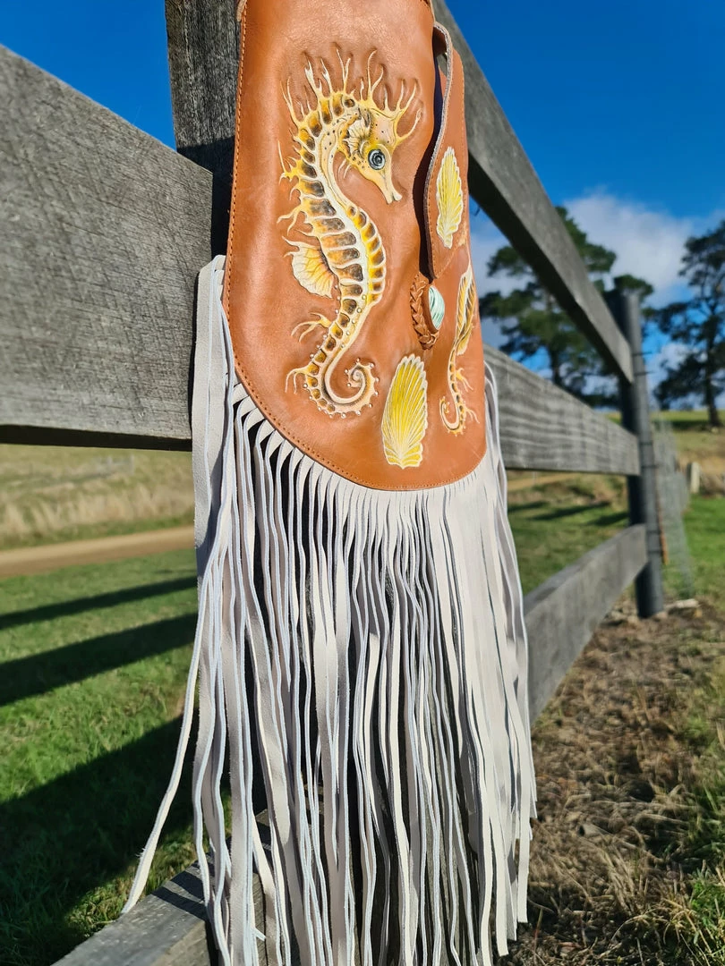 CELESTIAL GYPSY Seahorse Paradise Bag - Sea Shell 8 CELESTIAL GYPSY Seahorse Paradise Bag - Sea Shell