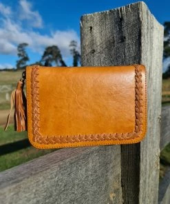 CELESTIAL GYPSY Butterfly Wallet - Tan