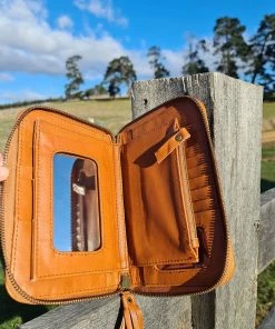 CELESTIAL GYPSY Butterfly Wallet - Tan