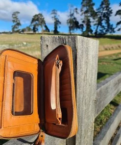 CELESTIAL GYPSY Butterfly Wallet - Tan