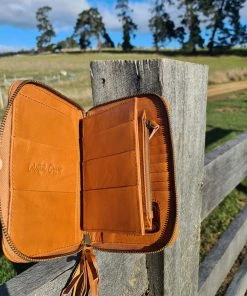 CELESTIAL GYPSY Butterfly Wallet - Tan