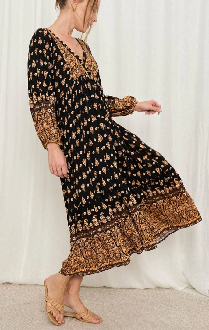 IRIS MAXI Aurelia Maxi Dress - Midnight 4 IRIS MAXI Aurelia Maxi Dress - Midnight