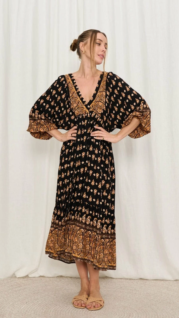 IRIS MAXI Aurelia Maxi Dress - Midnight 2 IRIS MAXI Aurelia Maxi Dress - Midnight