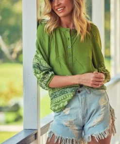 Jaase Julianna Top - Eshana Olive 13 Jaase Julianna Top - Eshana Olive