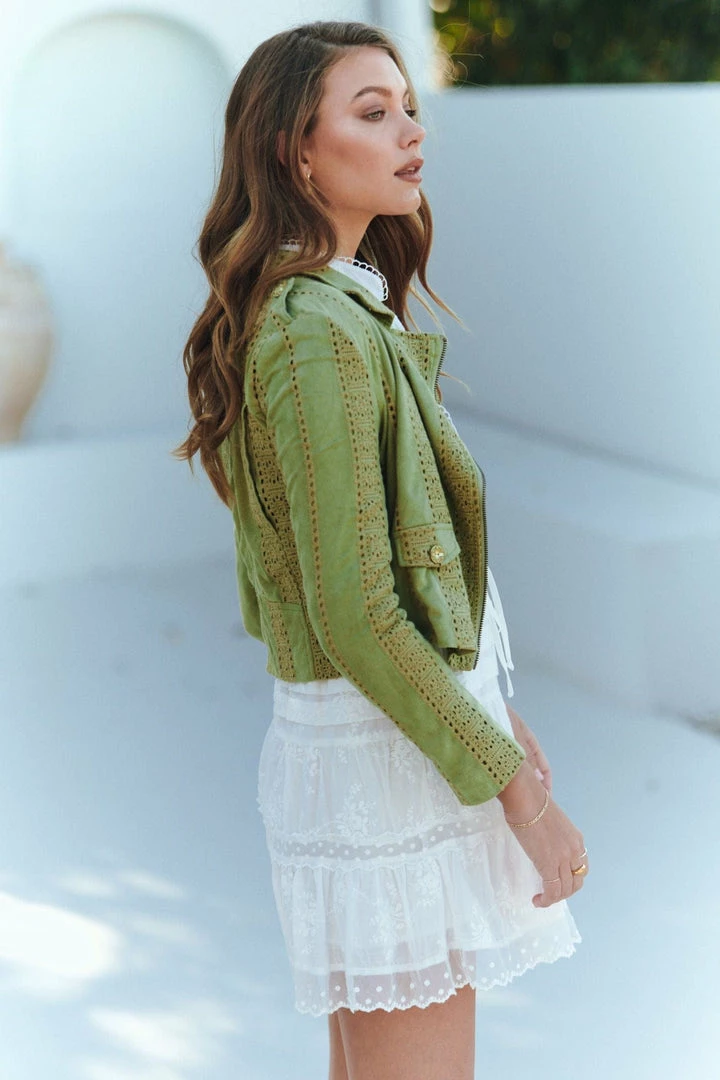 Jaase Jodi Jacket - Pistachio 2 Jaase Jodi Jacket - Pistachio