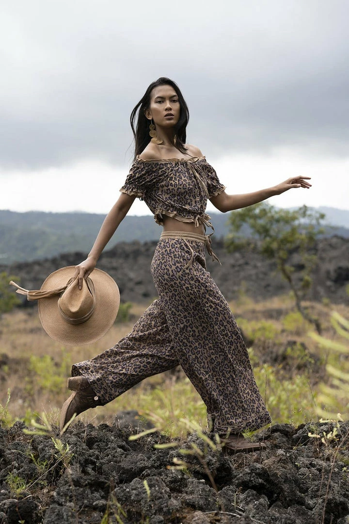 Tulle And Batiste Abeke Culottes - Chestnut - Preorder Pants 2 Tulle And Batiste Abeke Culottes - Chestnut - Preorder Pants