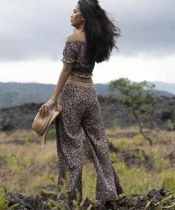 Tulle And Batiste Abeke Culottes - Chestnut - Preorder Pants 7 Tulle And Batiste Abeke Culottes - Chestnut - Preorder Pants