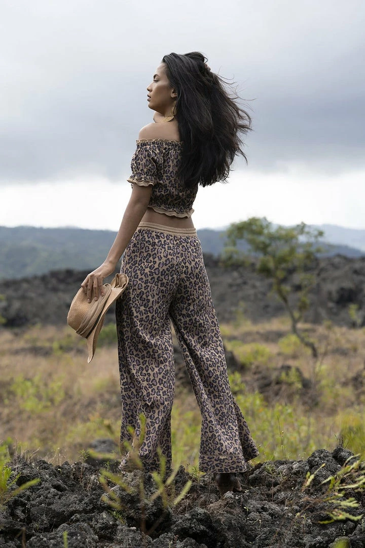 Tulle And Batiste Abeke Culottes - Chestnut - Preorder Pants 3 Tulle And Batiste Abeke Culottes - Chestnut - Preorder Pants