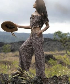 Tulle And Batiste Abeke Culottes - Chestnut - Preorder Pants 8 Tulle And Batiste Abeke Culottes - Chestnut - Preorder Pants