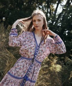 Tulle And Batiste Dresses Alannah Maxi Dress - Dawn Pink - Preorder 32 Tulle And Batiste Dresses Alannah Maxi Dress - Dawn Pink - Preorder