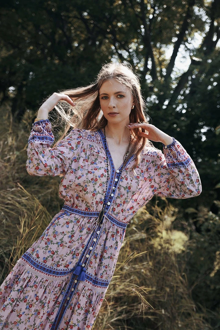 Tulle And Batiste Dresses Alannah Maxi Dress - Dawn Pink - Preorder 16 Tulle And Batiste Dresses Alannah Maxi Dress - Dawn Pink - Preorder