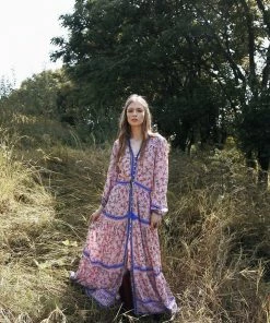 Tulle And Batiste Dresses Alannah Maxi Dress - Dawn Pink - Preorder