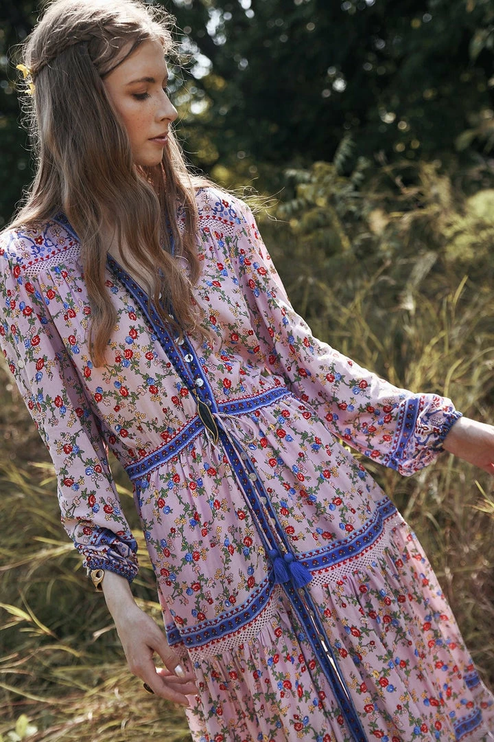 Tulle And Batiste Dresses Alannah Maxi Dress - Dawn Pink - Preorder 2 Tulle And Batiste Dresses Alannah Maxi Dress - Dawn Pink - Preorder