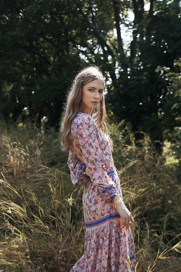 Tulle And Batiste Dresses Alannah Maxi Dress - Dawn Pink - Preorder 3 Tulle And Batiste Dresses Alannah Maxi Dress - Dawn Pink - Preorder