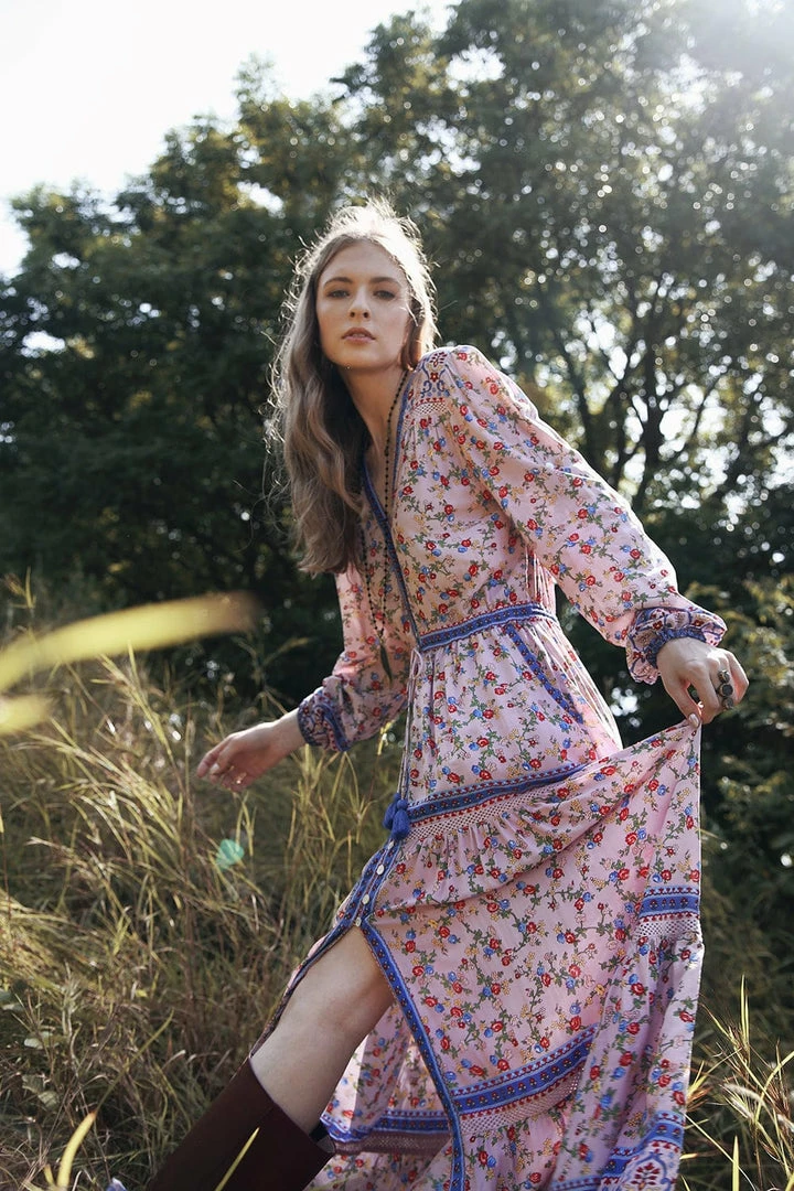 Tulle And Batiste Dresses Alannah Maxi Dress - Dawn Pink - Preorder 5 Tulle And Batiste Dresses Alannah Maxi Dress - Dawn Pink - Preorder