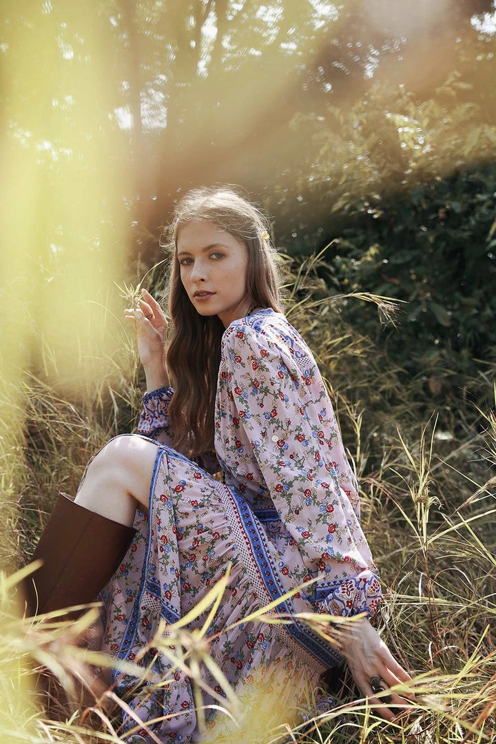 Tulle And Batiste Dresses Alannah Maxi Dress - Dawn Pink - Preorder 9 Tulle And Batiste Dresses Alannah Maxi Dress - Dawn Pink - Preorder